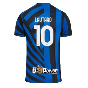 Inter Milan Lautaro Martinez #10 Domaci Dres 2024-25 Kratak Rukavima